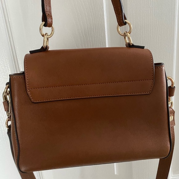 Chloe Faye Day Mini, Tan Brown Leather Crossbody Bag, Amazing Condition - Picture 8 of 16